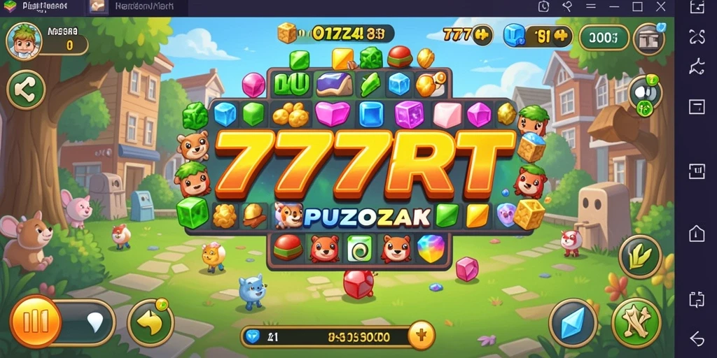 Tampilan gameplay Puzzle di 777RT yang menantang dan menarik.