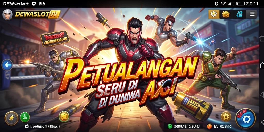 Screenshot gameplay DEWASLOT99 menampilkan aksi seru dan menegangkan.