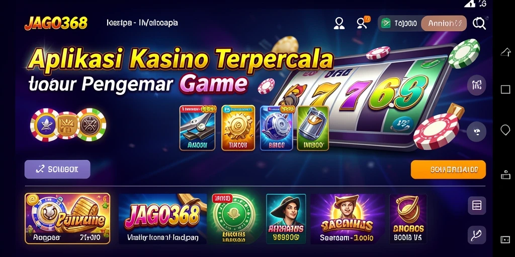 Tangkapan layar gameplay JAGO368 menampilkan suasana kasino yang seru dan menegangkan.