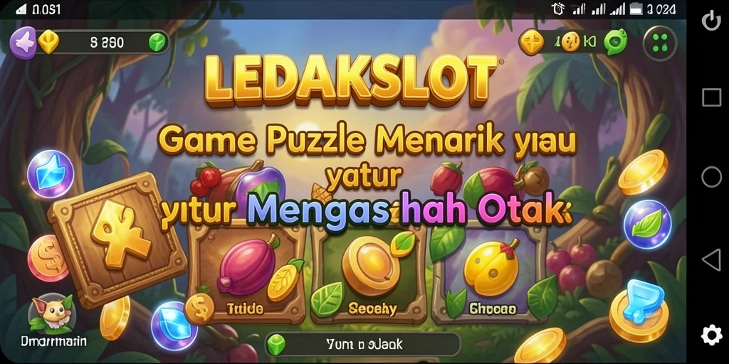 Screenshot LEDAKSLOT menampilkan gameplay Puzzle yang menarik dan menantang.