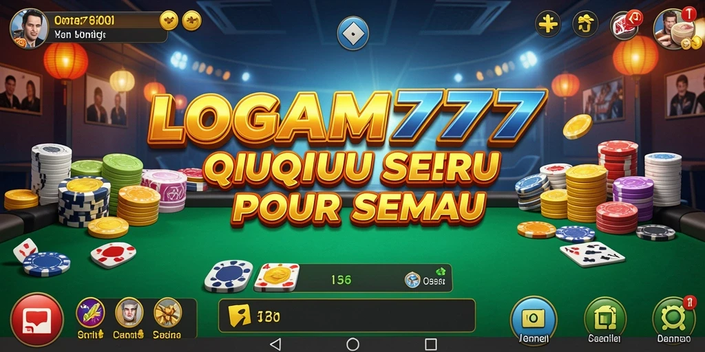 Tampilan gameplay QiuQiu yang mengasyikkan dan seru.