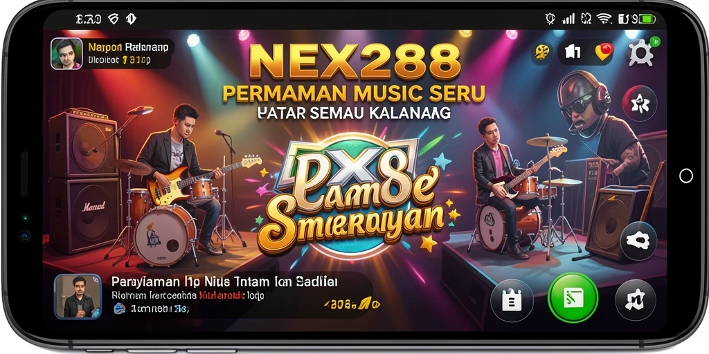 Tampilan gameplay seru dan interaktif pada NEX288.