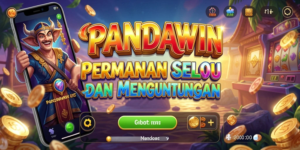 Tampilan gameplay Slot yang menarik dalam PANDAWIN.