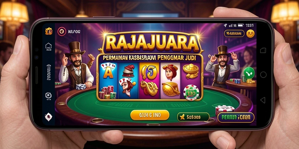 Tampilan menarik dari gameplay Kasino RAJAJUARA yang seru.