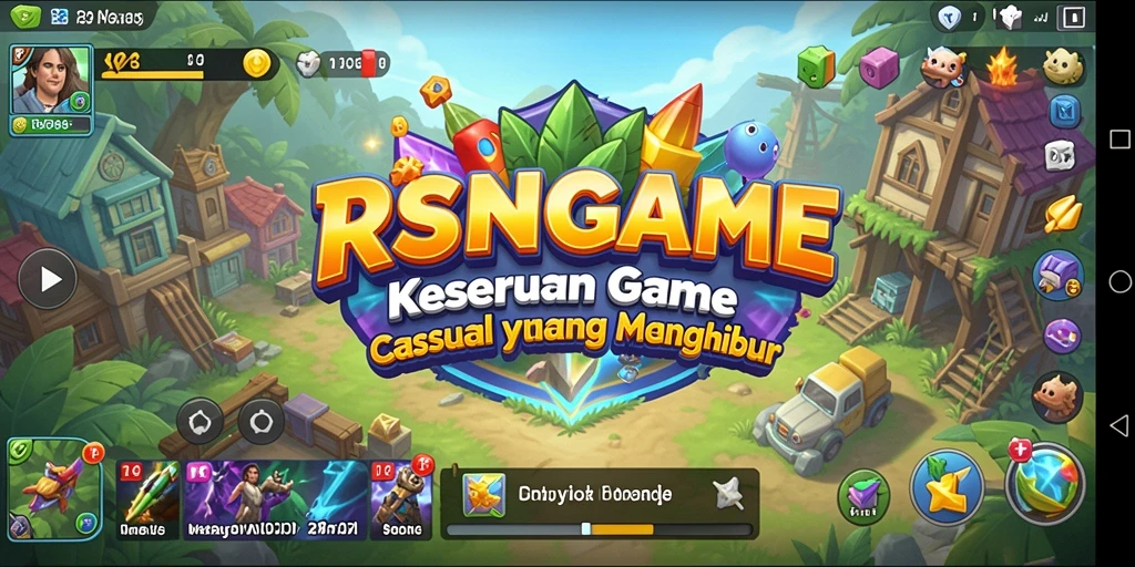 Screenshot gameplay RSNGAME yang menampilkan keseruan bermain.