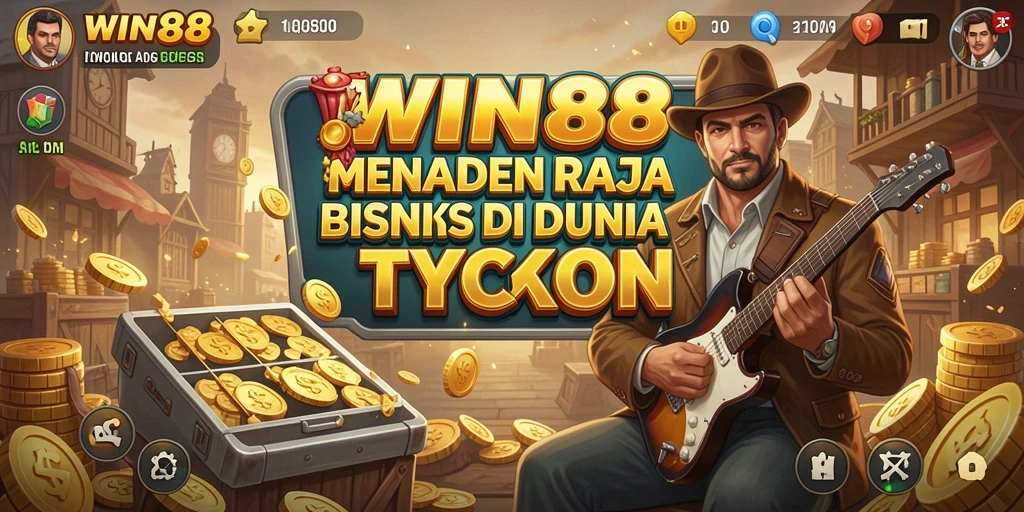 Tampilan strategis di gameplay Tycoon WIN88 yang menarik.